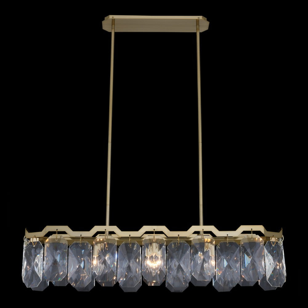 Piatta 6L linear chandelier - 039361-039-FR001 *