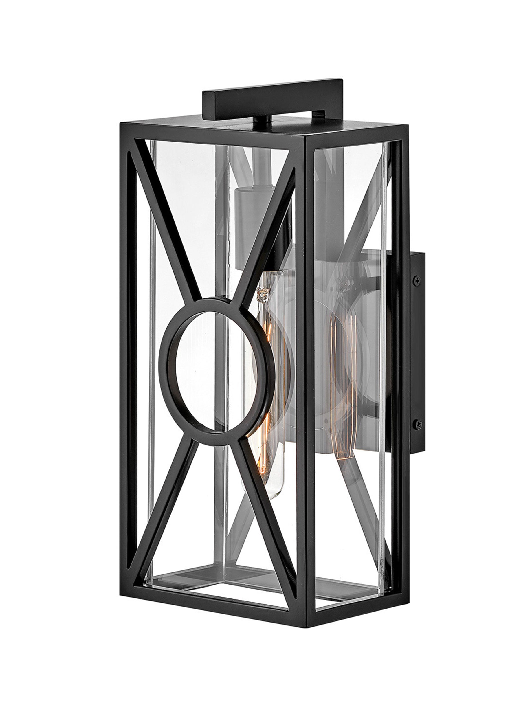 Brixton 1L outdoor lantern - 18370BK