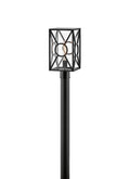 Brixton 1L medium post top lantern - 18371BK