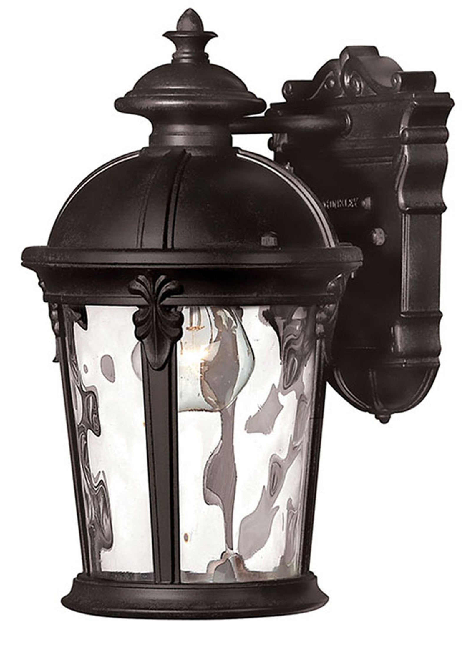 Windsor 1L outdoor wall lantern - 1890BK