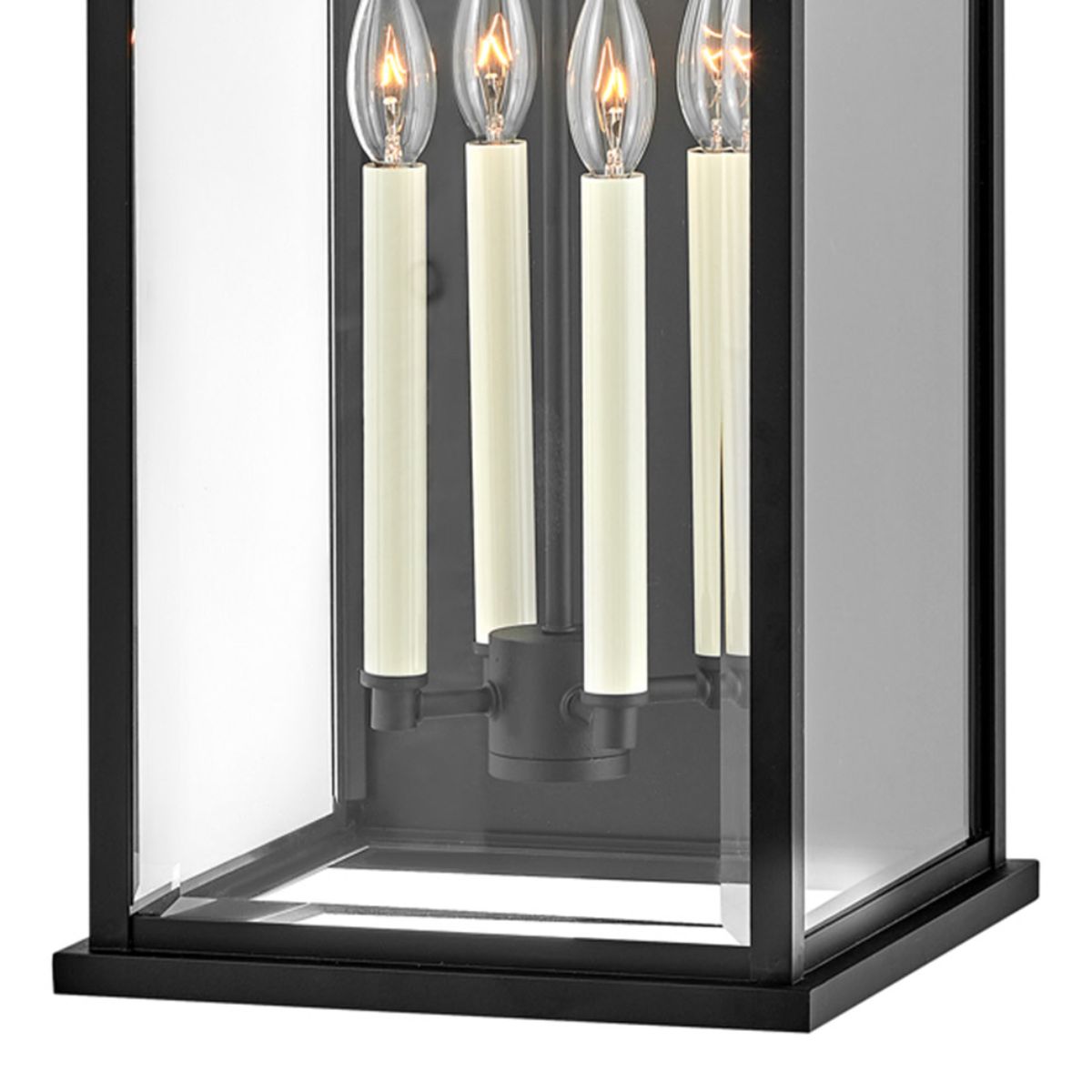 Weymouth 4L wall mount lantern - 20018BK *