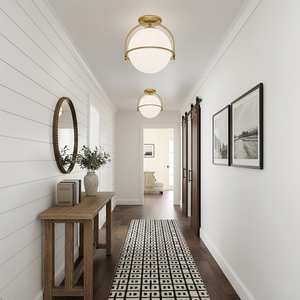 Somerset 1L Semi-Flush Mount - 3403HB *