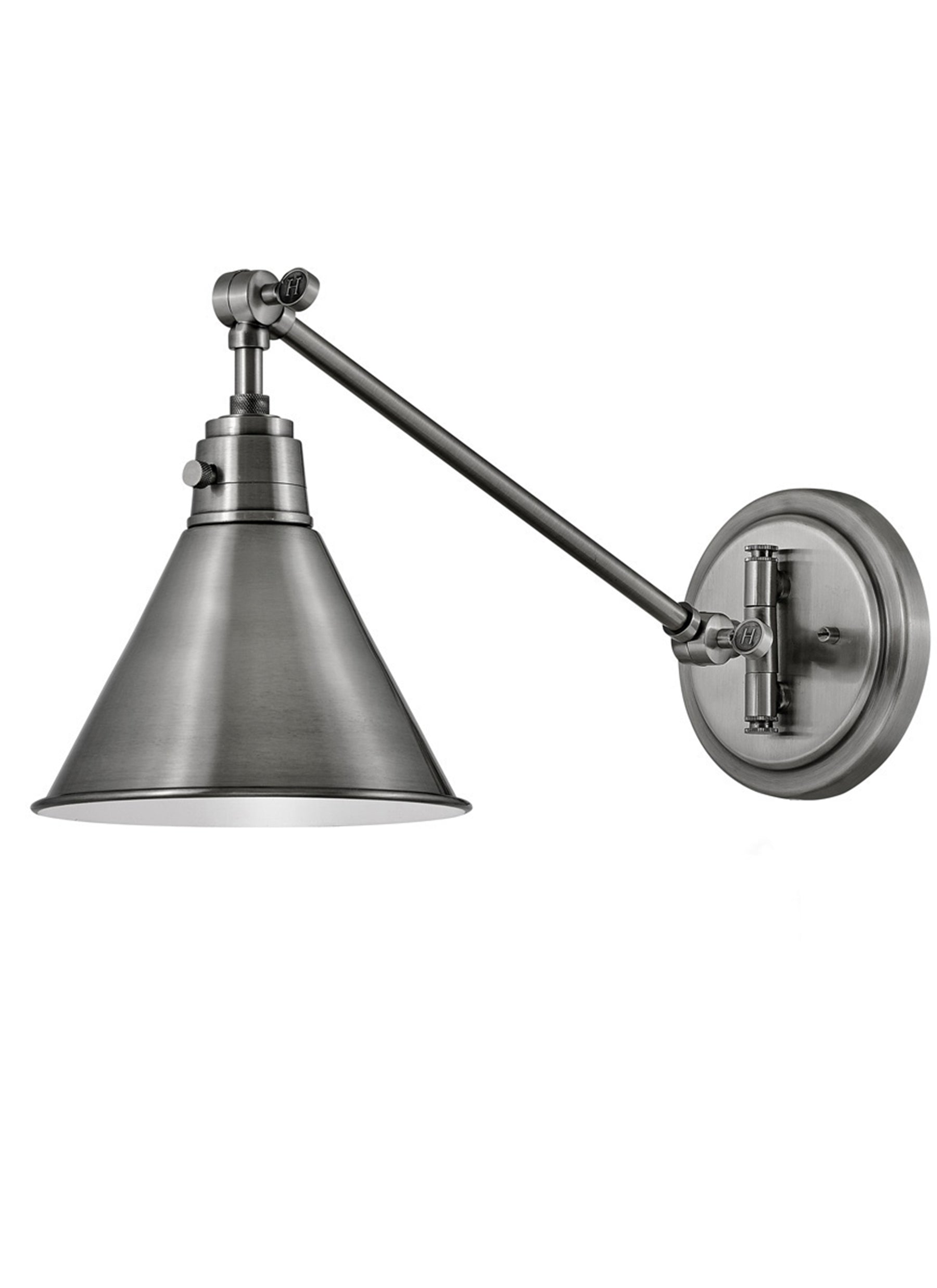 Arti 1L medium swing arm wall sconce - 3690PL