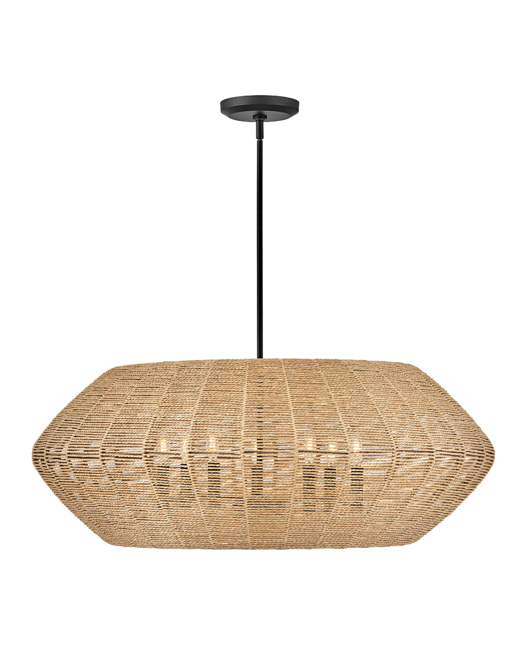 Luca 1L pendant - 40385BLK-CML