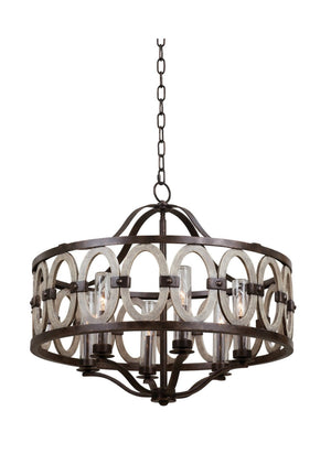 Belmont 6L chandelier - 404452FG *
