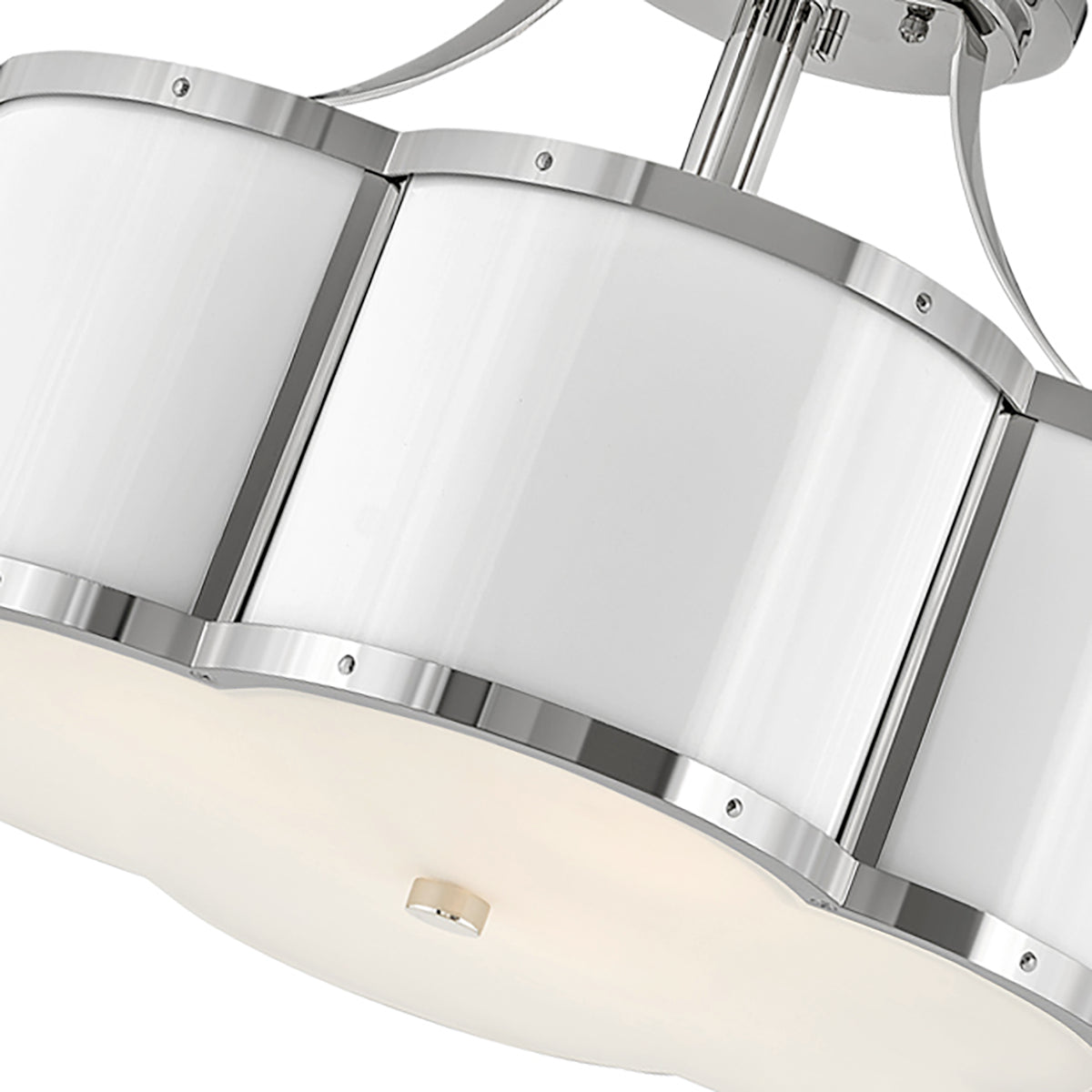 Chance 3L medium semi-flush mount - 4444PN