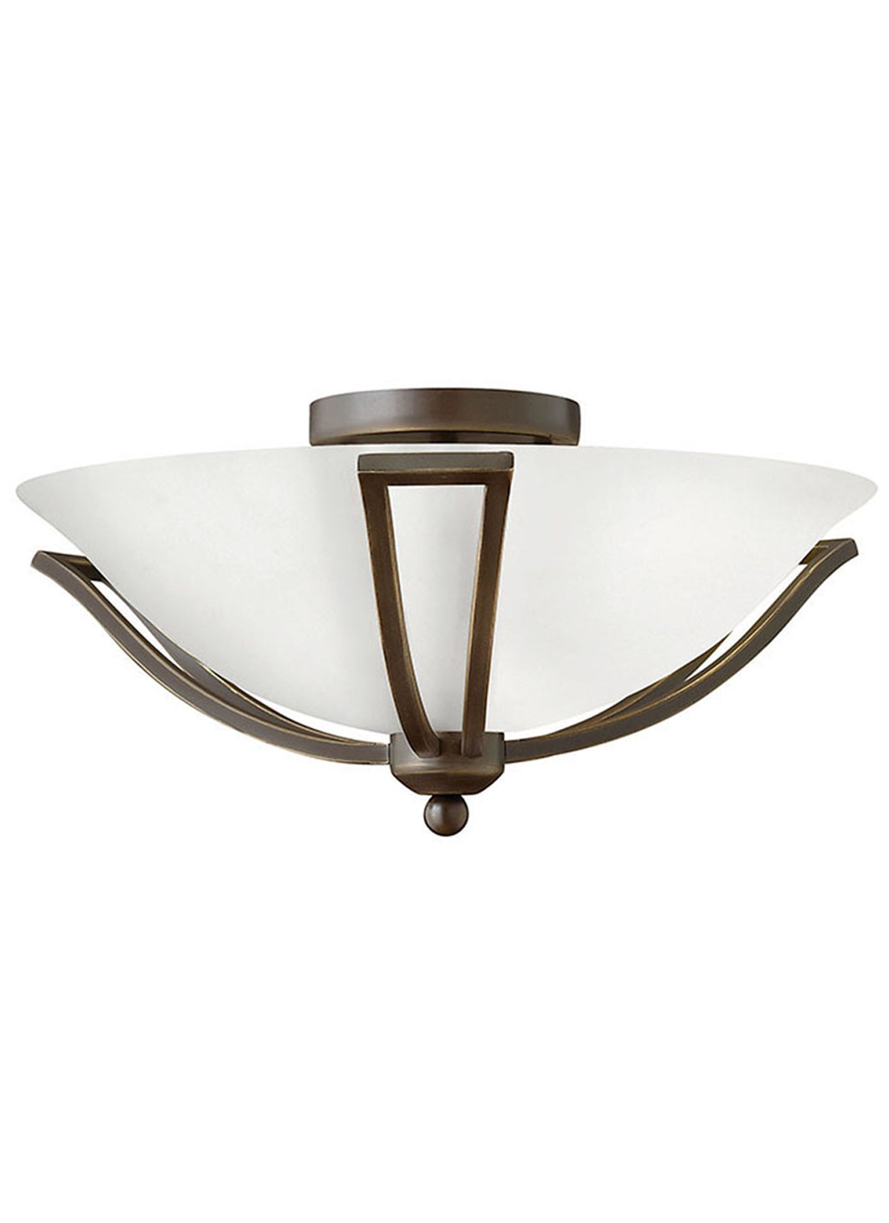 Bolla 2L flush mount - 4660OB-OPAL