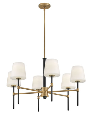 Saunders 6L Chandelier - 46954BK-LCB