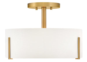 Halle 3L semi-flush mount - 47571LCB *