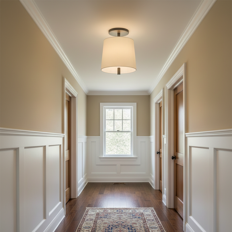 Clive 3L semi-flush ceiling mount - 48533SXB *