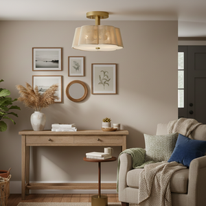 Sasha 2L semi-flush mount - 48581LCB *