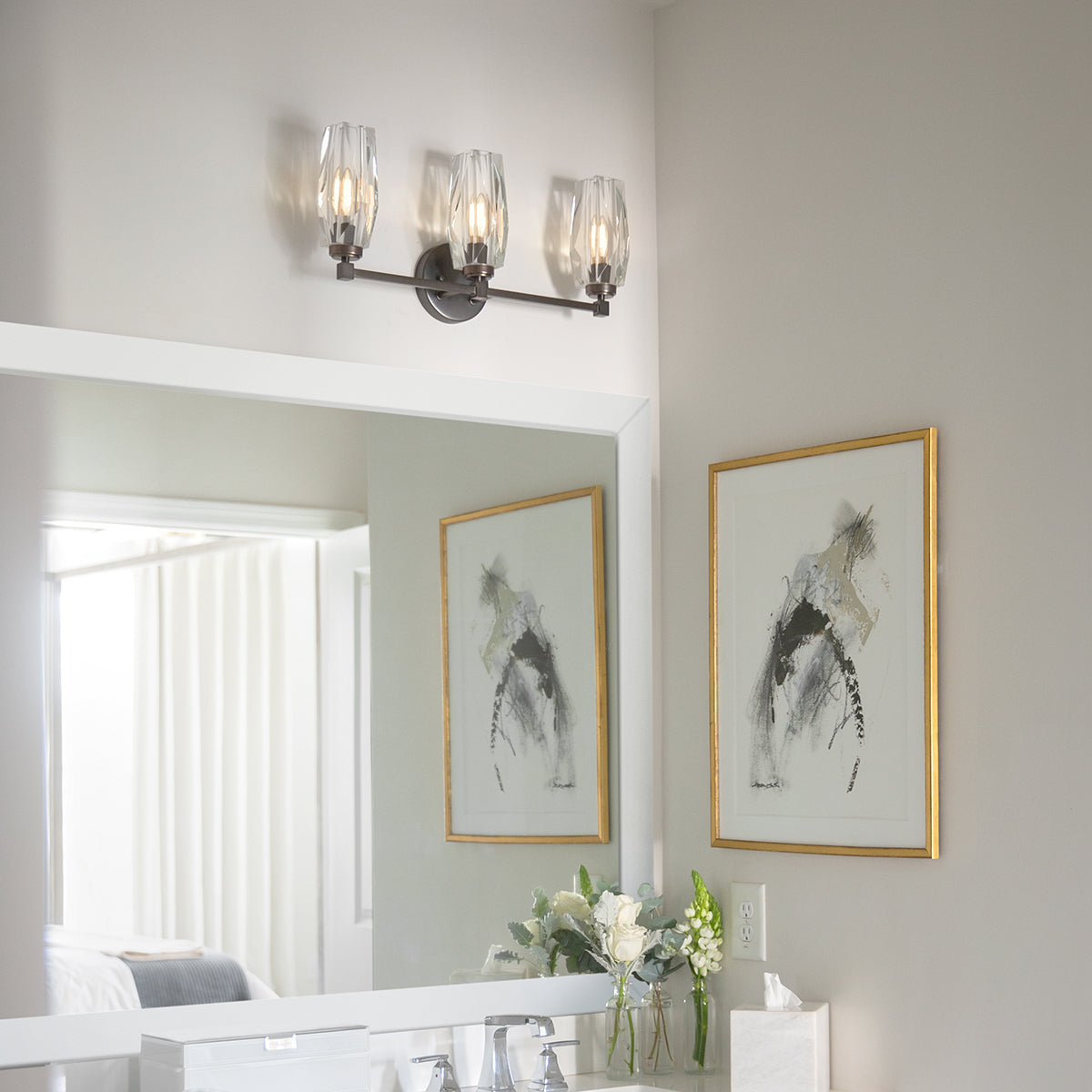 Ana 3L medium wall sconce - 52483BX