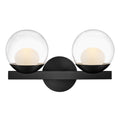 Sunni 2L wall sconce - 57442BK-LL *