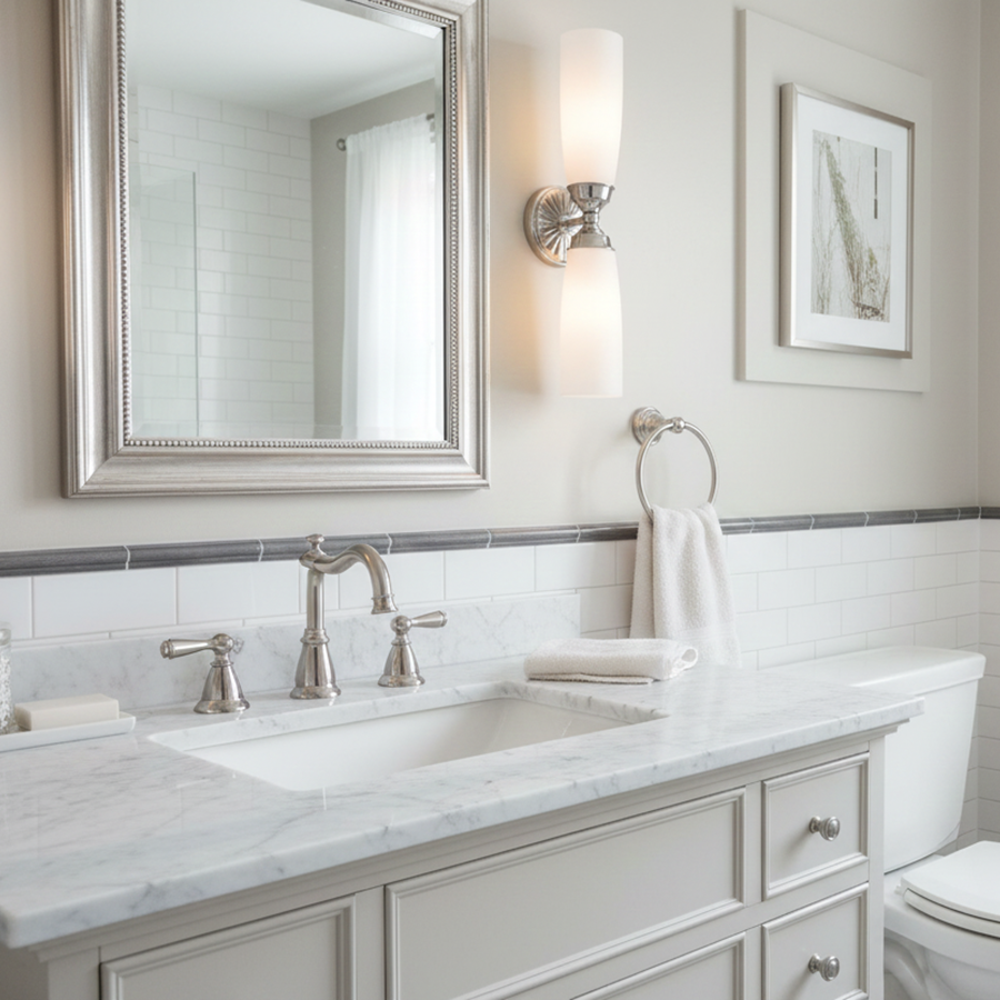 Alexis 2L wall sconce - 57492PN