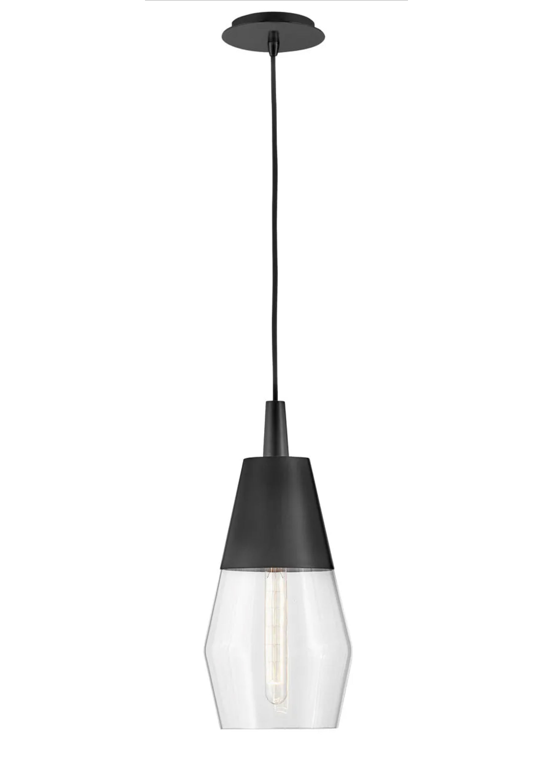 Livie 1L Small Convertible Pendant - 83397BK