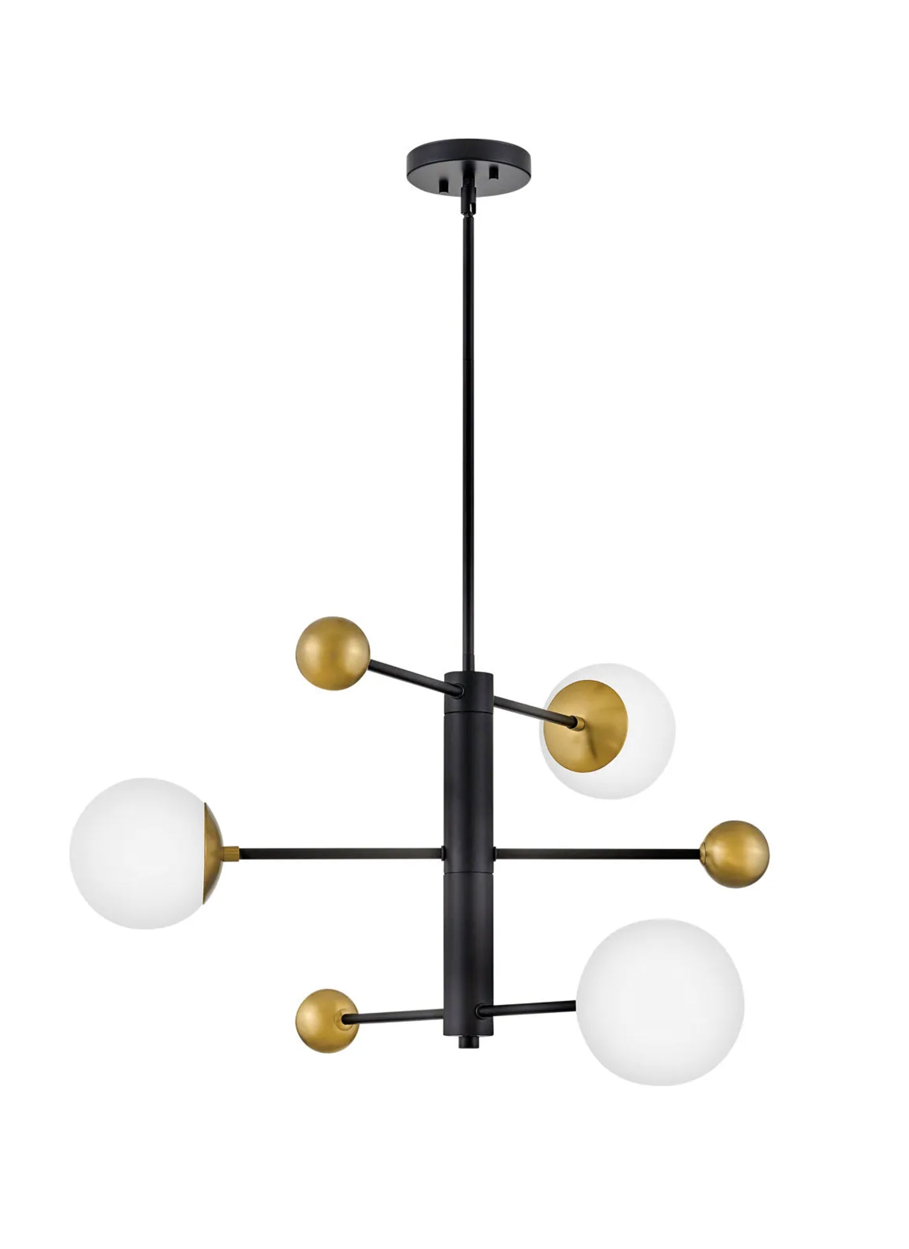 Auggie 3L Medium Chandelier - 83573BK