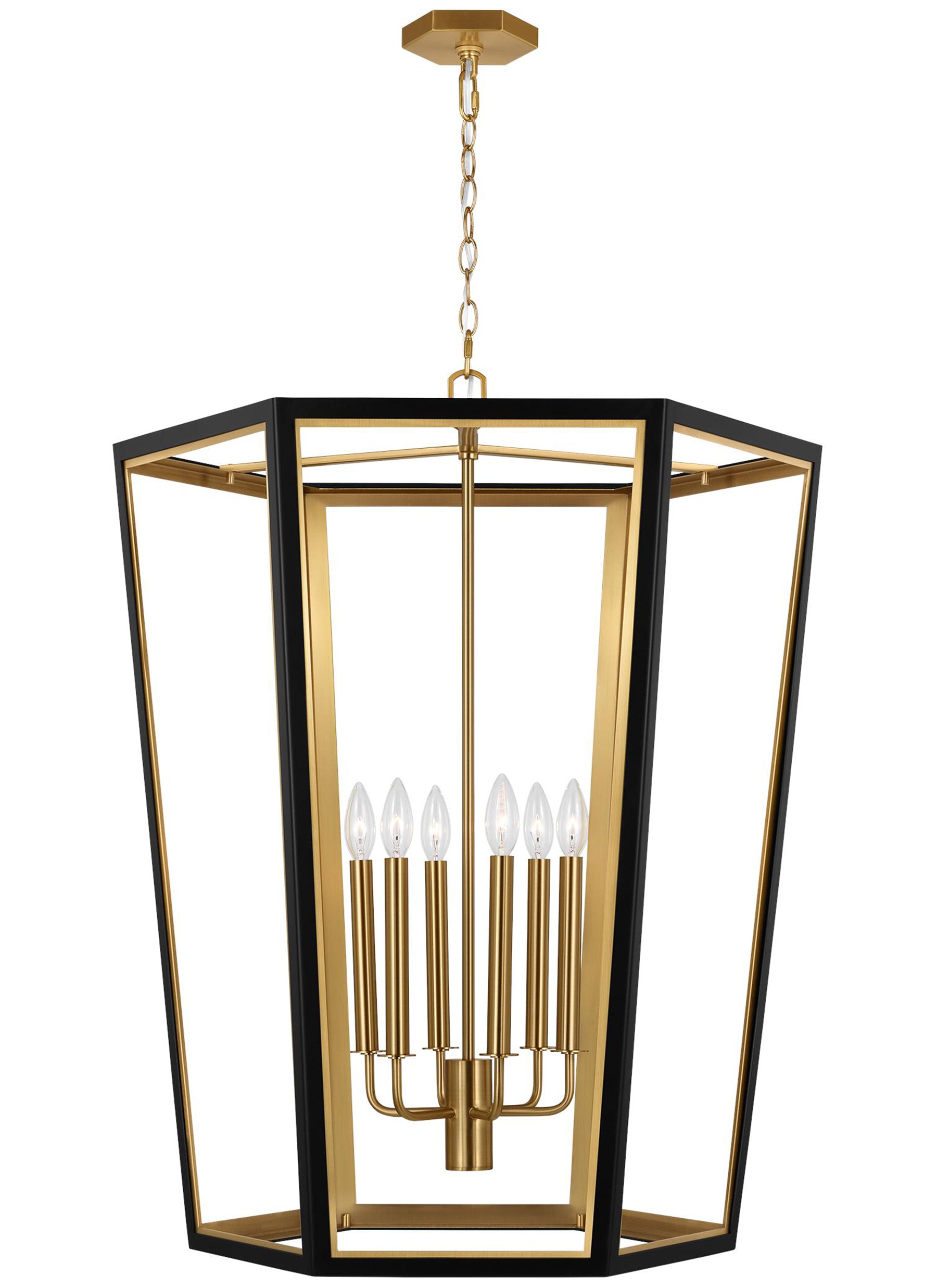 Curt 6L large pendant - AC1106MBKBBS