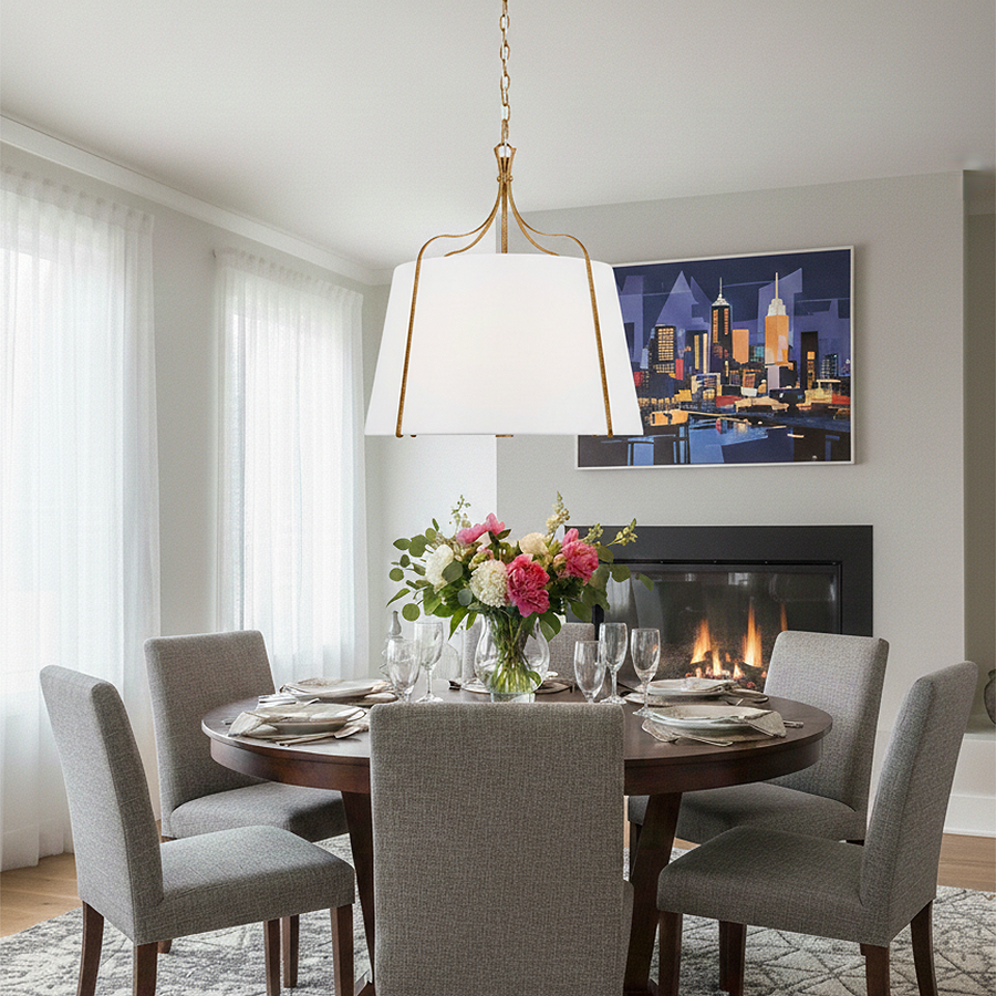 Leander 4L pendant - AP1264ADB *