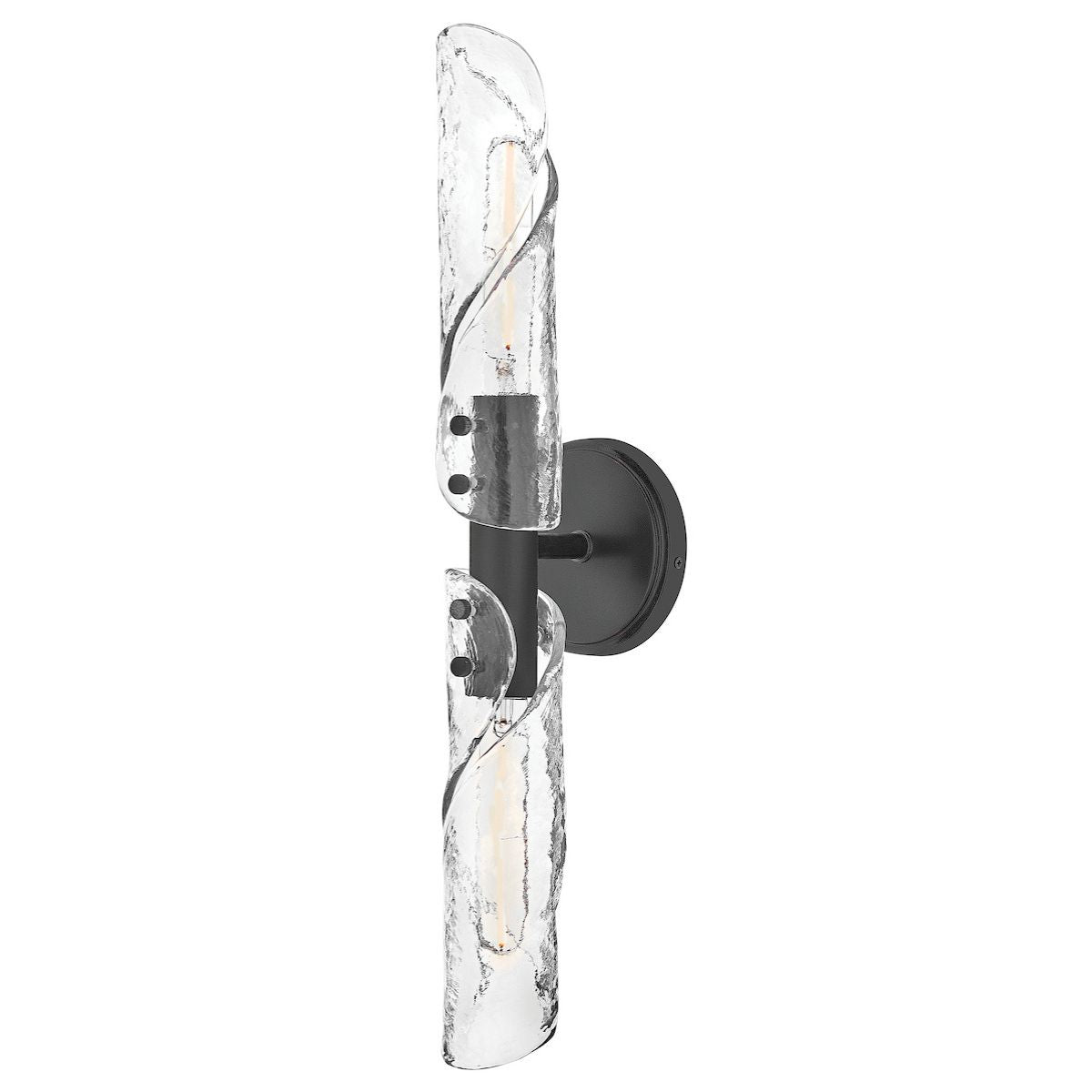 Capri 2L wall sconce - 57462BK *