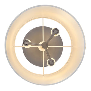 Clive 3L semi-flush ceiling mount - 48533SXB *