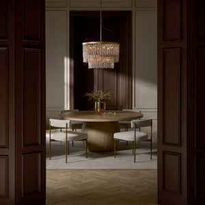 Rubina 12L Medium Chandelier- FR41498BNG