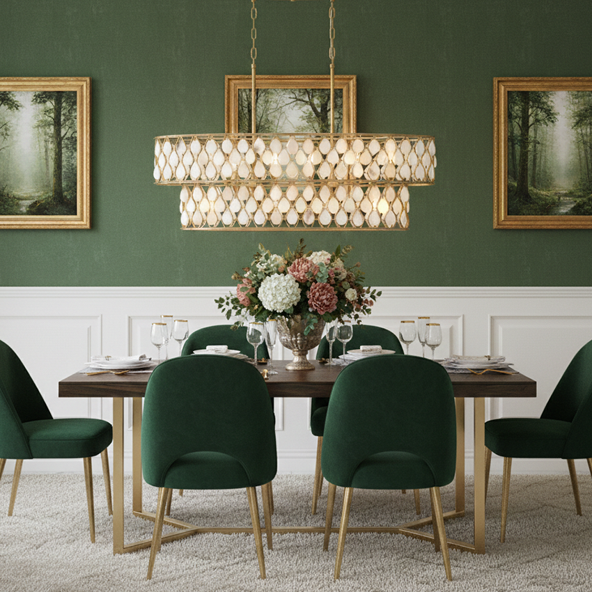 Estie 10L Linear Chandelier - FR41509PI *