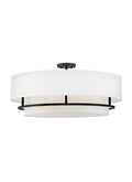 Graham 4L semi-flush mount - 38895BK *