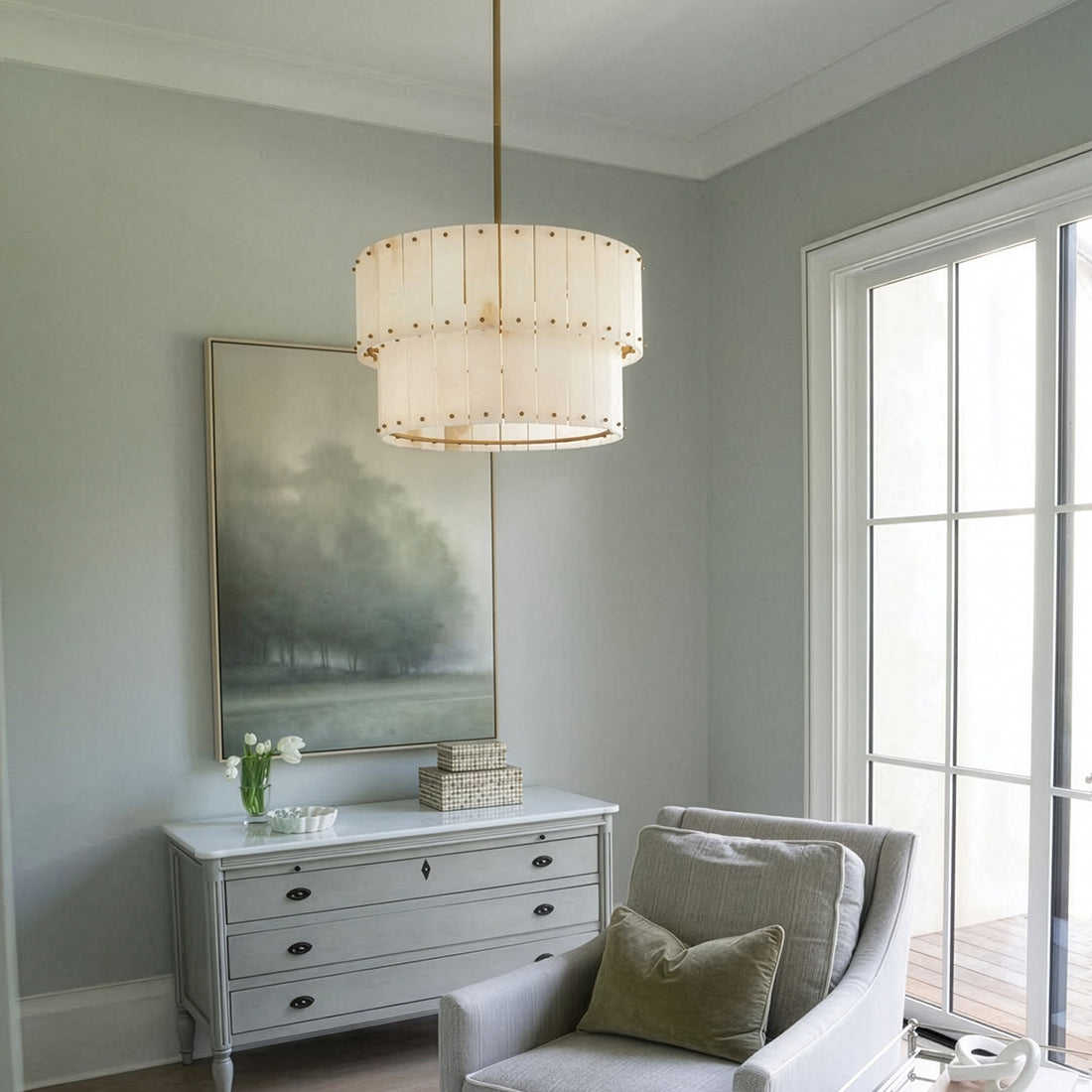 Simone 4L chandelier- FR47757BNG *