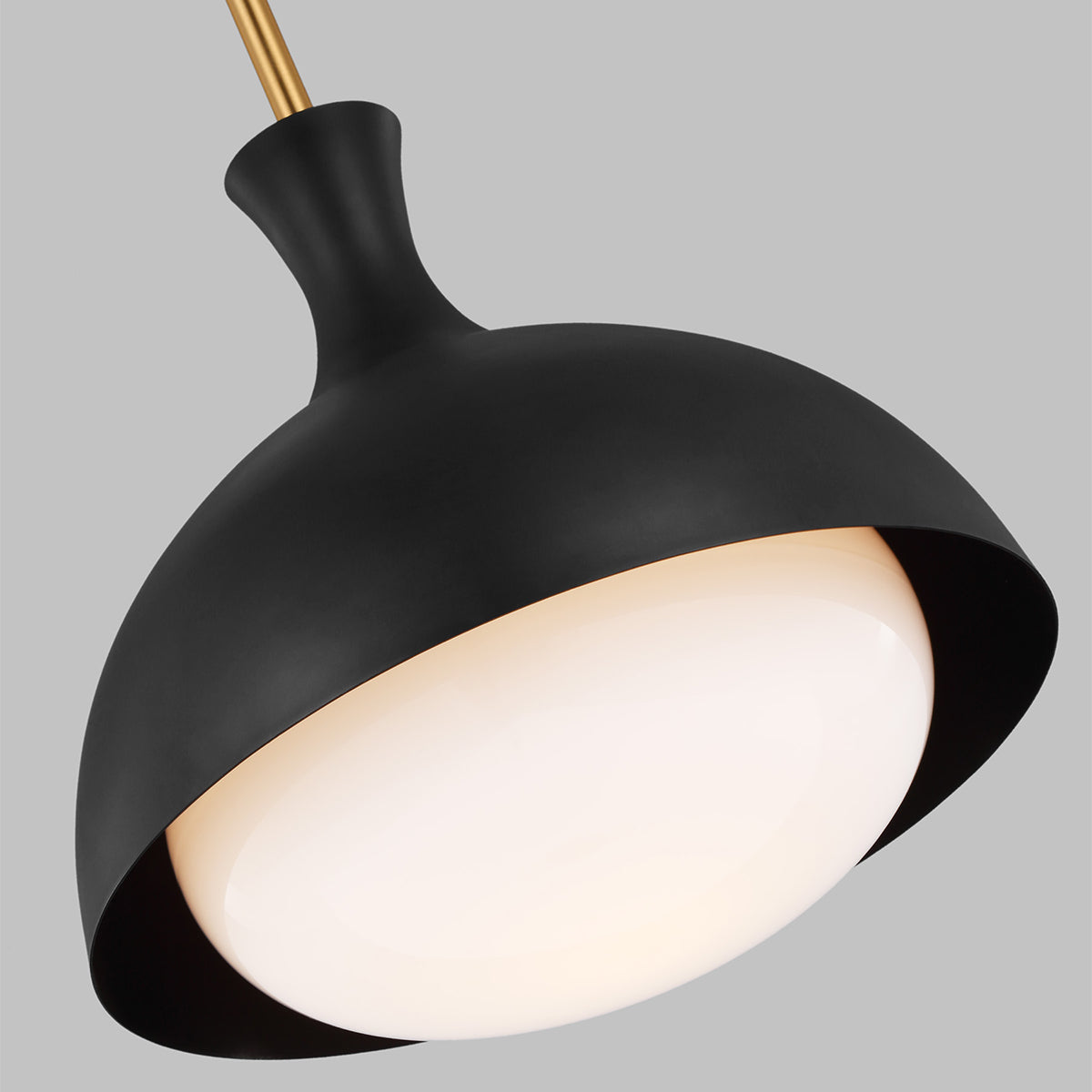 Lucerne 1L Pendant - AEP1021BBSMBK