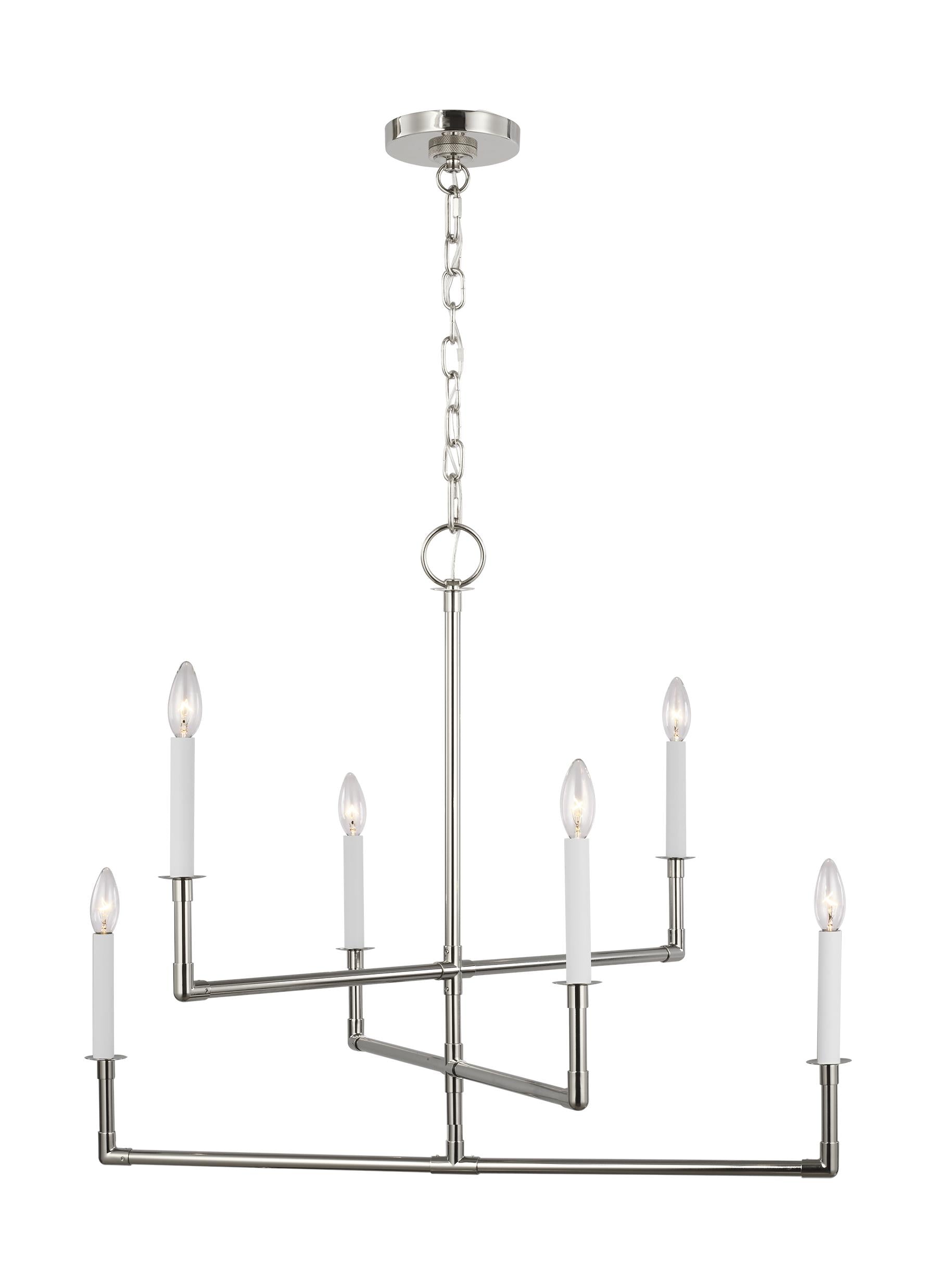 Bayview 6L large chandelier - CC1356PN