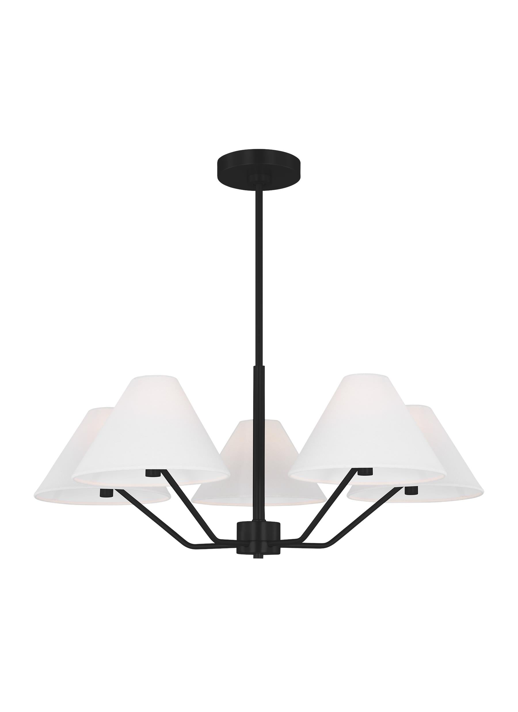 Burke 5L Chandelier - DJC1005MBK