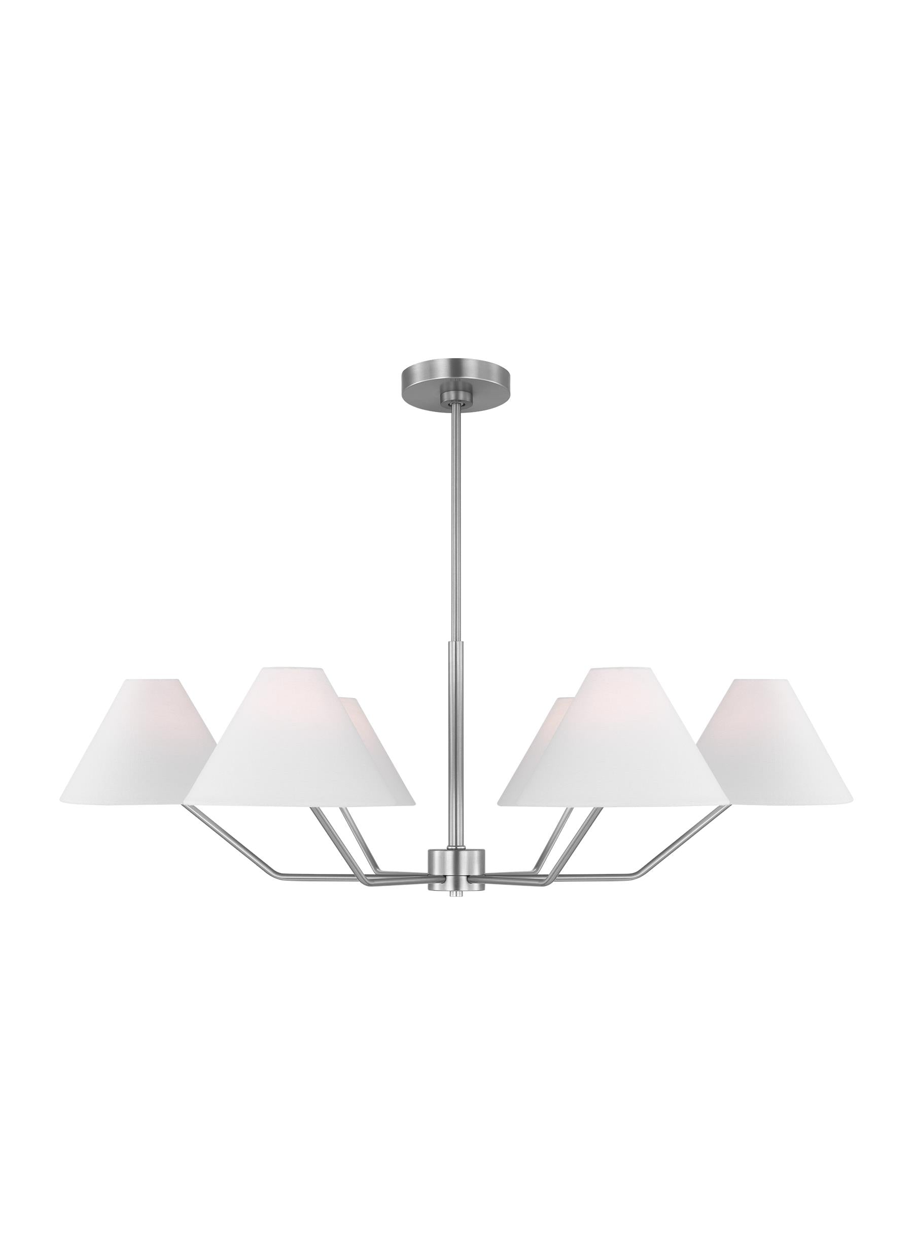 Burke 6L Chandelier - DJC1016BS