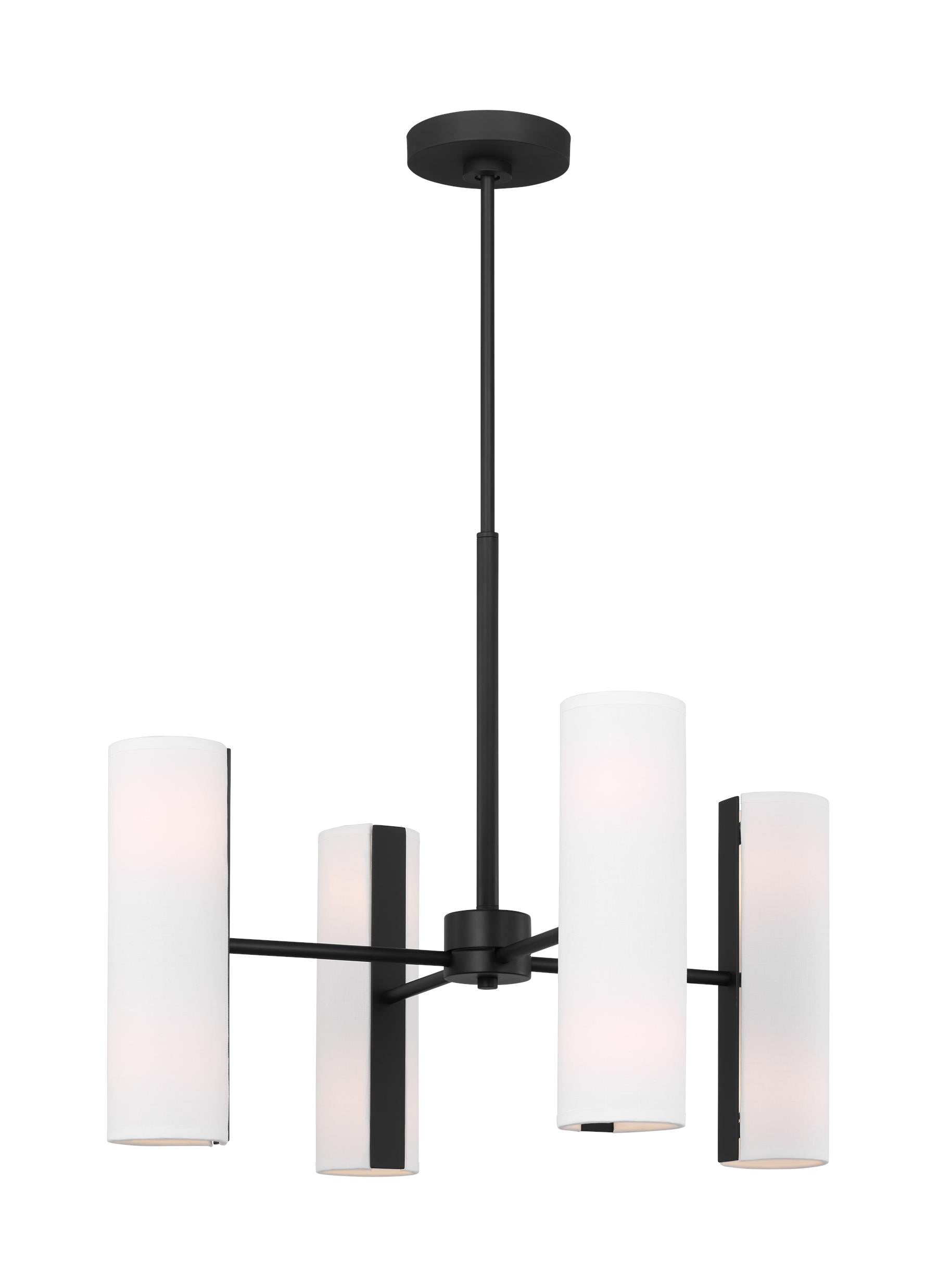 Capalino 8L Medium Chandelier - DJC1048MBK