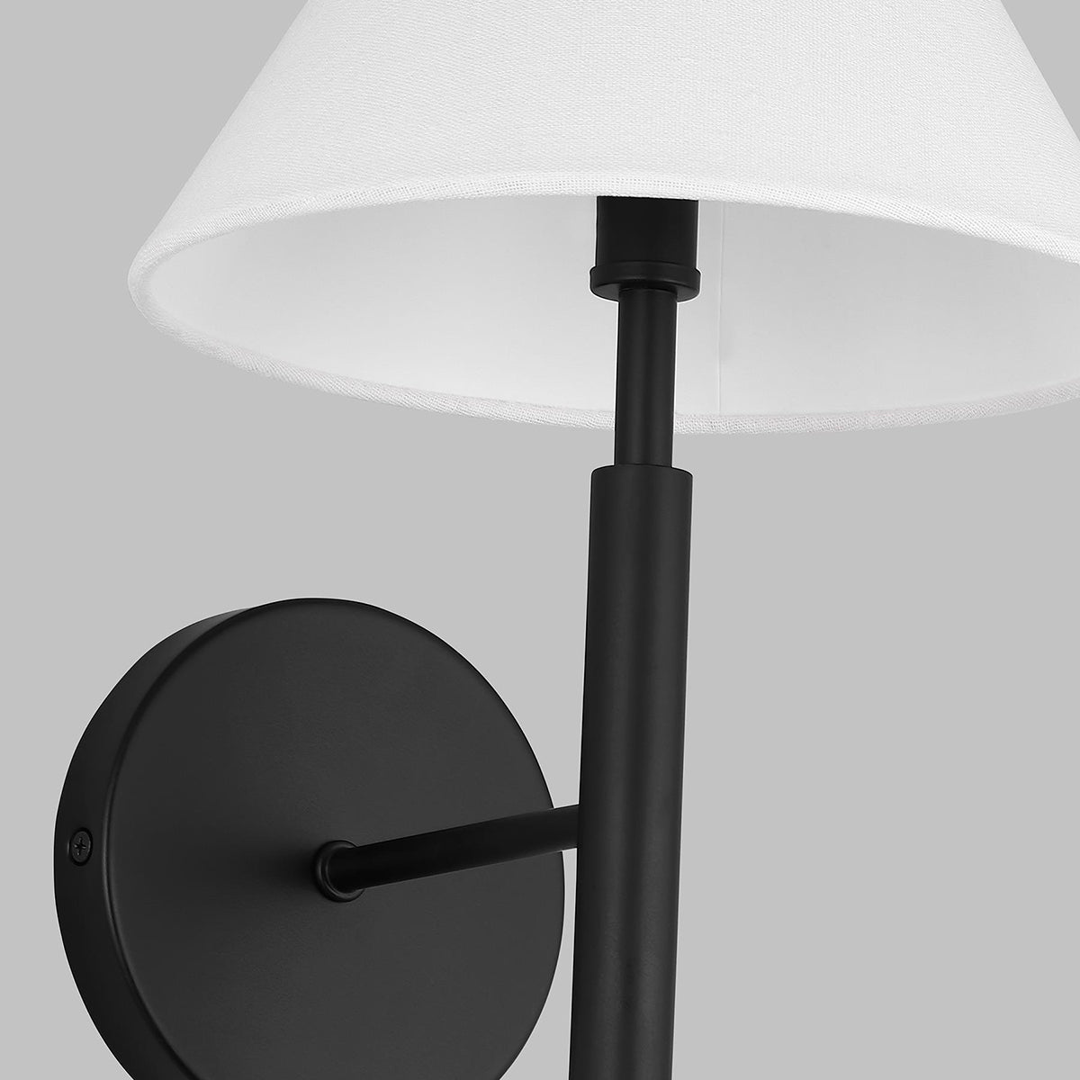 Porteau 1L Wall Sconce - DJW1011MBK - Richmond Lighting