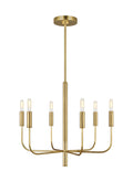 Brianna 6L chandelier - EC1006BBS