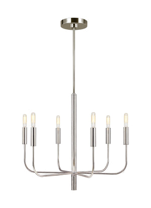 Brianna 6L chandelier - EC1006PN