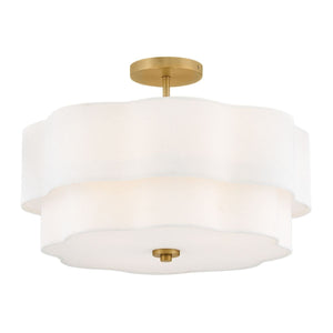 Gwen 4L semi-flush mount - 47733LCB *