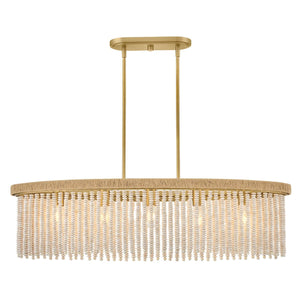 Indra 5L linear chandelier - 48605LCB *