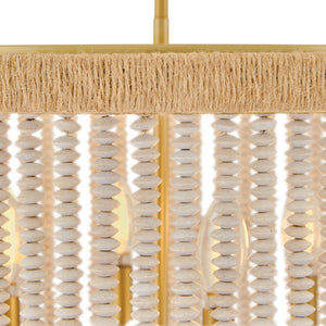 Indra 4L convertible semi-flush mount - 48607LCB