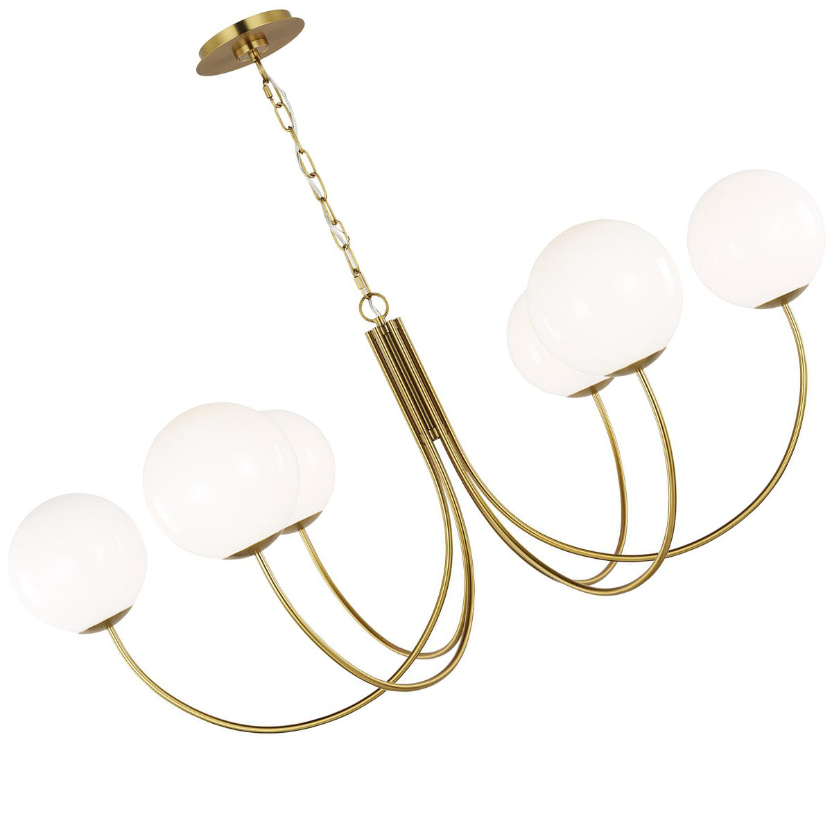 Noemie 6L Chandelier - KSC1146BBS