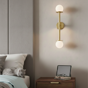 Nodes 2L Wall Sconce - KWL1012BBS *