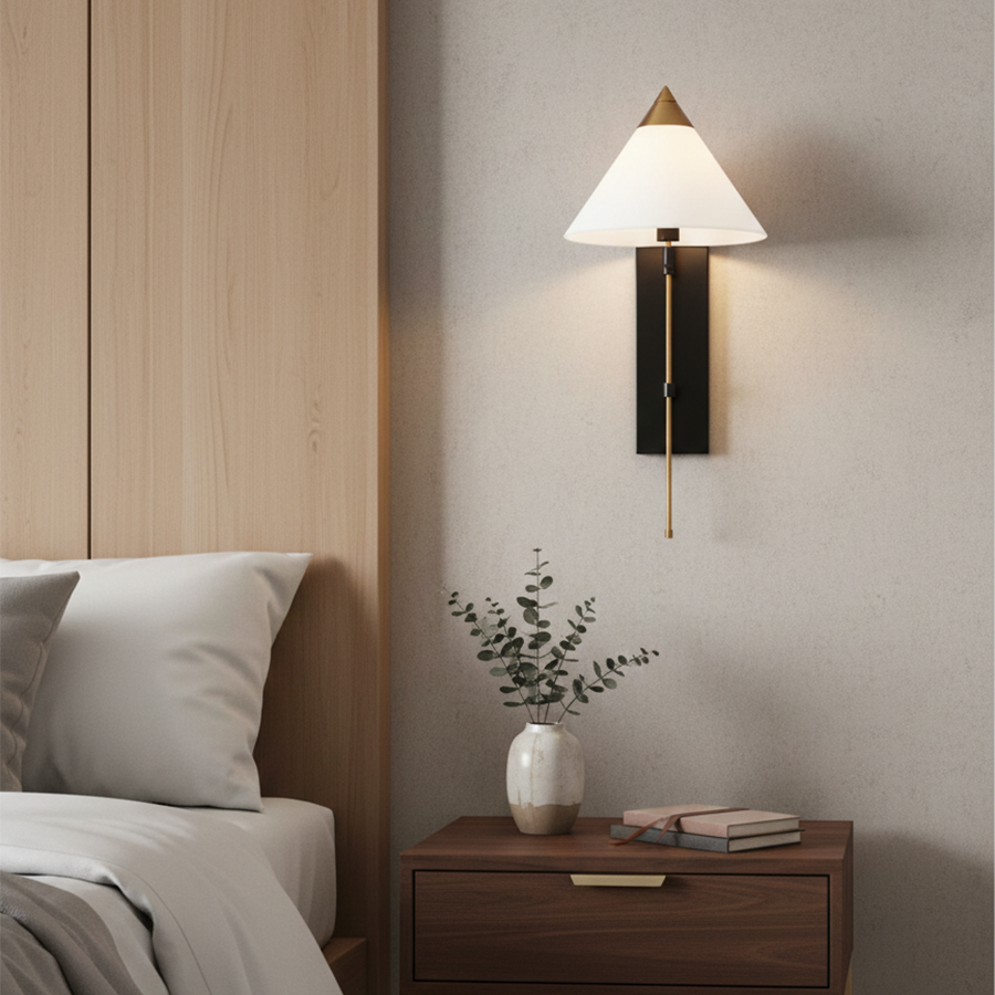 Franklin 1L Wall Sconce - KWL1121BBSBNZ