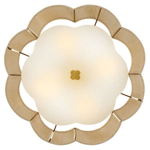 Sasha 4L semi-flush mount - 48583LCB *