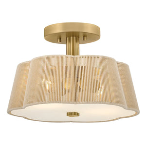 Sasha 2L semi-flush mount - 48581LCB *