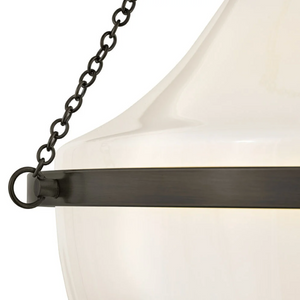 Collins 1L semi-flush mount - 46893BX *