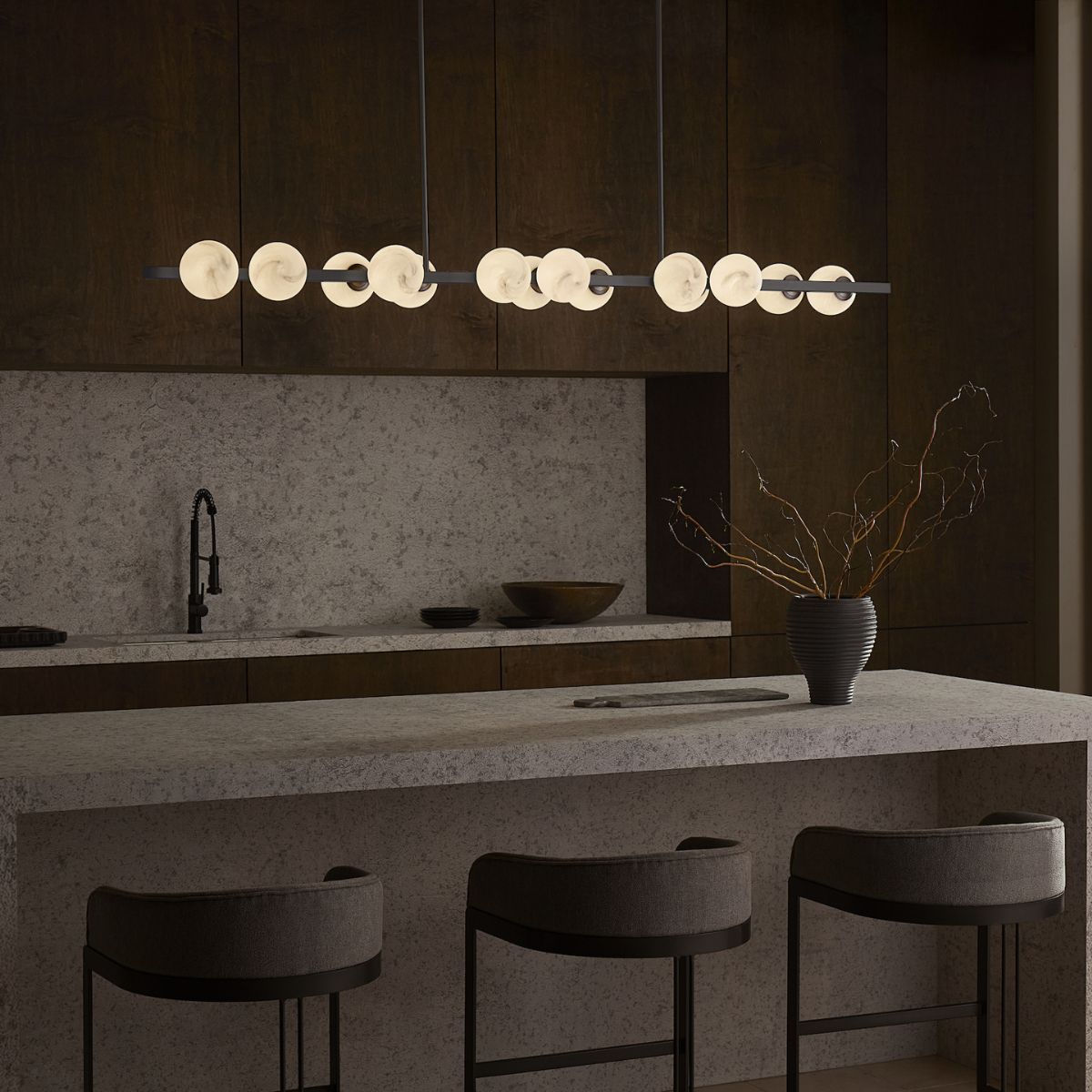 Selene 14L Linear Chandelier - FR41909BX *