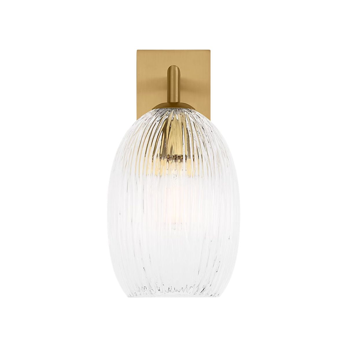 Serafina 1L Wall Sconce - HW1001BBS *