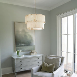Simone 6L chandelier - FR47751BNG