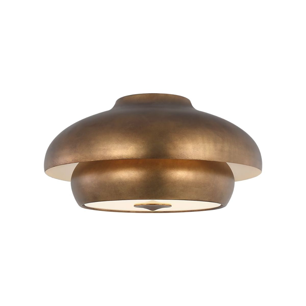 Solene 1L flush mount ceiling fixture - LXF1031VGD* - Richmond Lighting