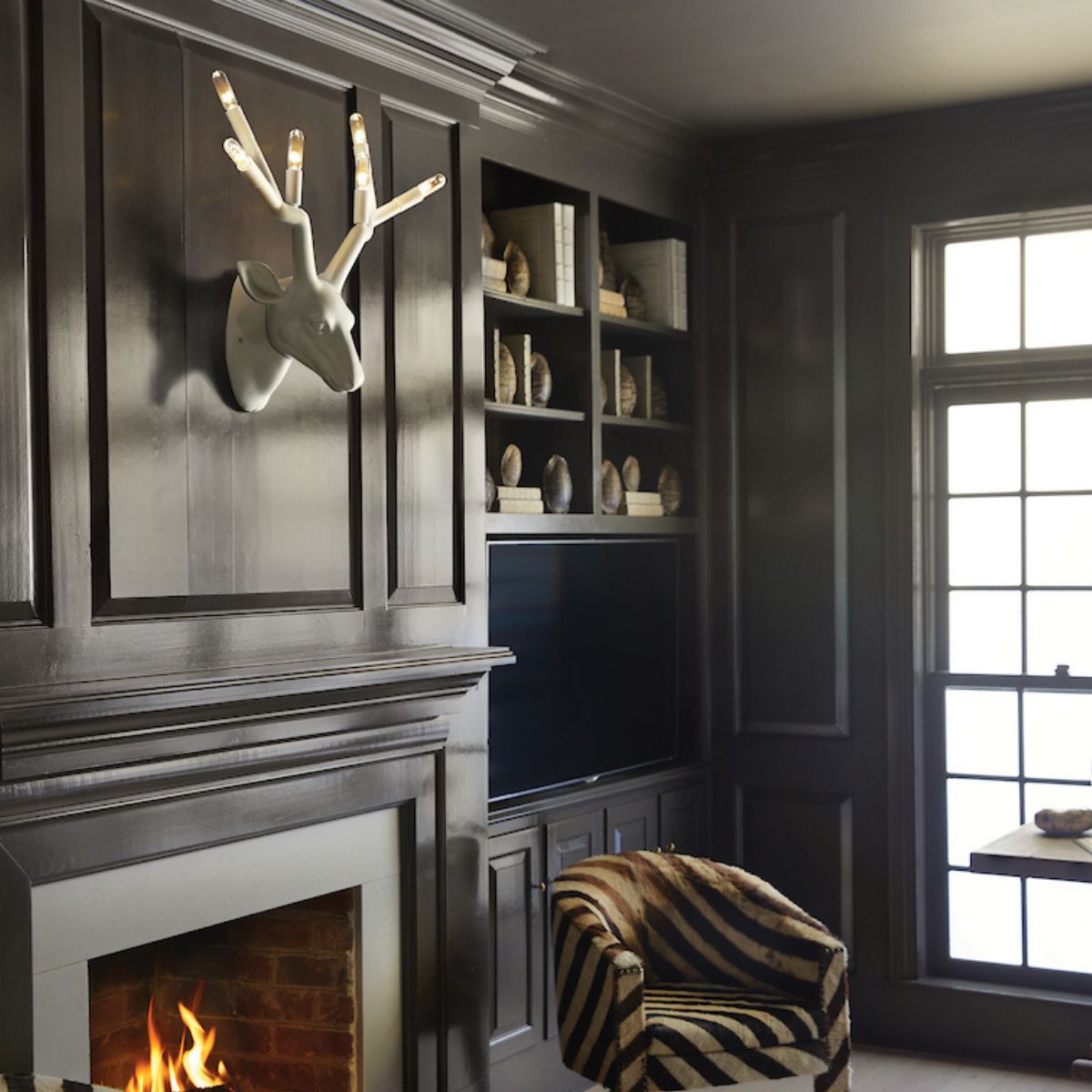 Stag 6L wall sconce - 30602CI *